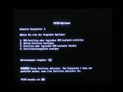 Fdisk Windows 98